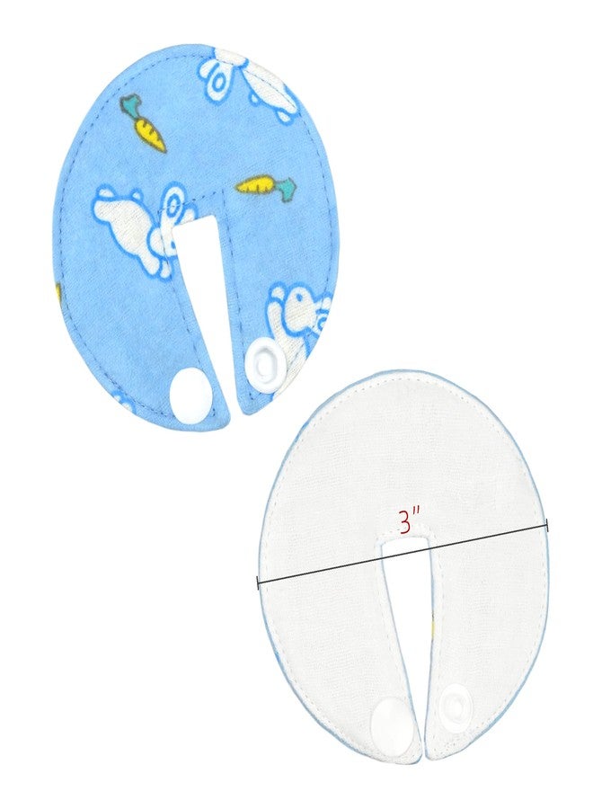 welsoon 7 Pack G Tube Pads Button Feeding Tube Cover for G-Tube or J Tube Reusable and Soft - Image 3